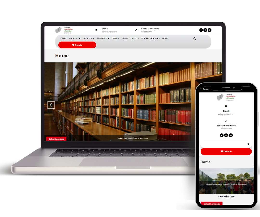 my Bootstrap portfolio image